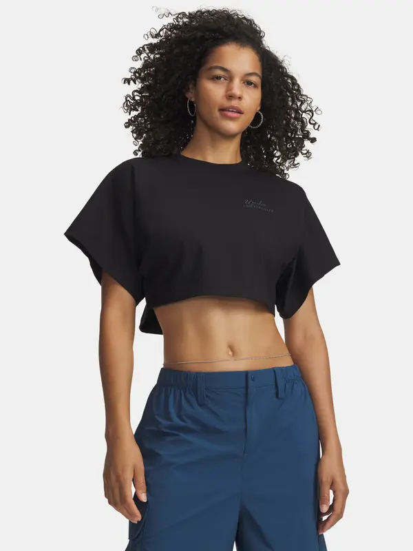 Under Armour Majica Under Armour Cropped Script SS