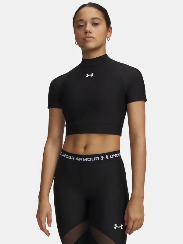 Under Armour Majica Under Armour HeatGear Crop Mock SS
