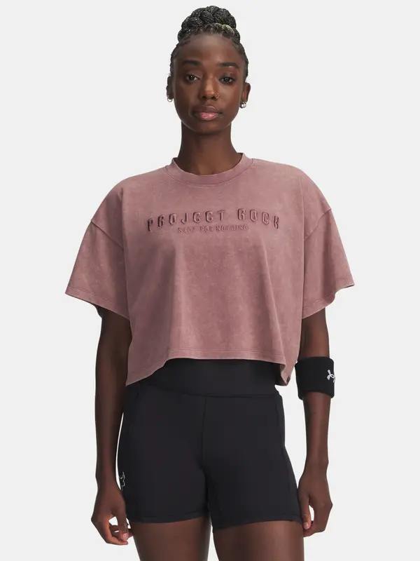 Under Armour Majica Under Armour Pjt Rck Statement Graphic SS-MRN