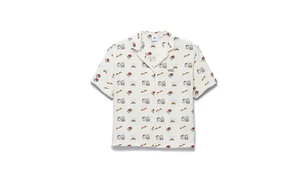 Vans Majica z gumbi Vans Anaheim Sidewall