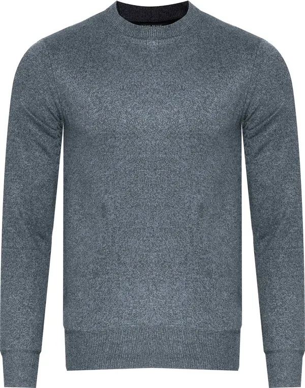 NEW WISE Majica z velikimi rokavi New Wise JASNOSZARY