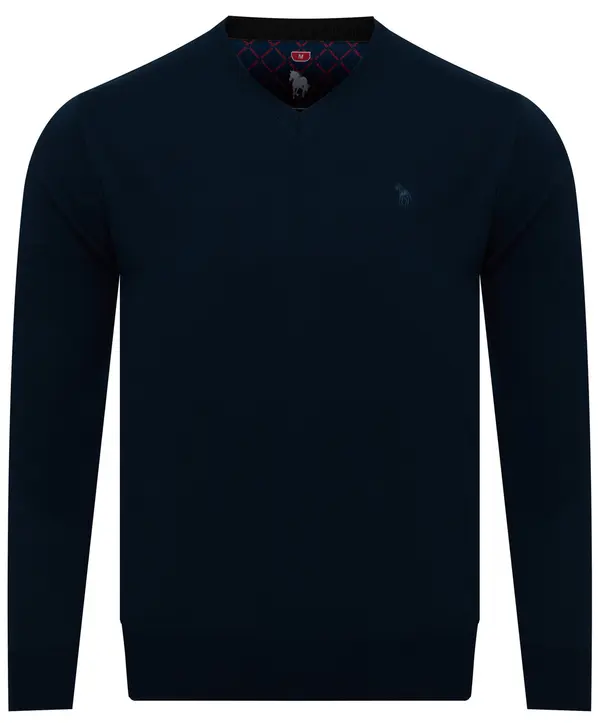 TRIKKO Majica z velikimi rokavi TRIKKO - V 501 Lacivert