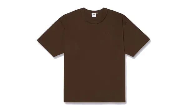 Vans Majice - Vans LX Premium SS Tshirt Demitasse Rjava