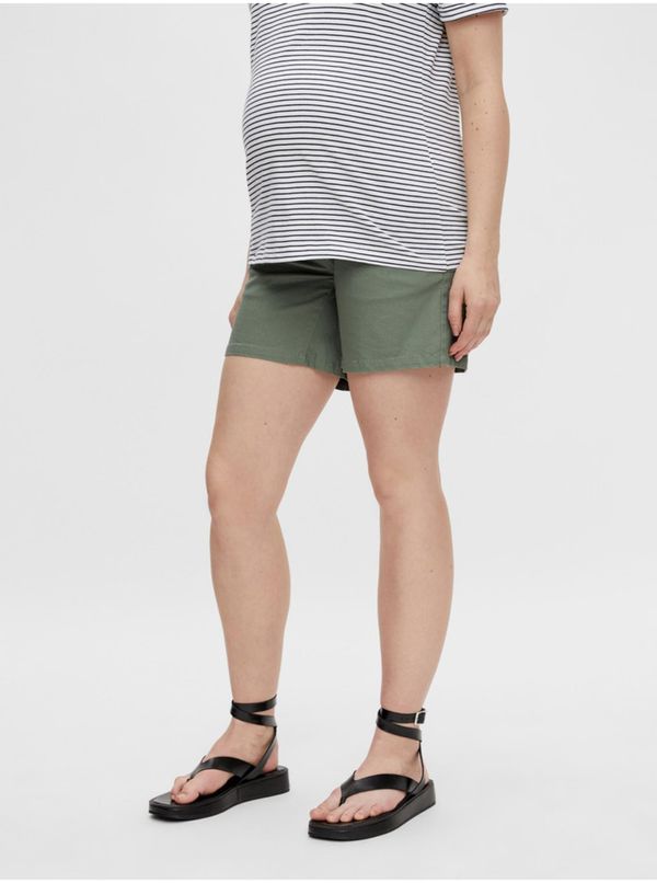 Mama.licious Mama.licious Halley Green Maternity Shorts - Women