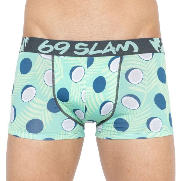 69SLAM Man boxers 69SLAM hip bamboo coco blue