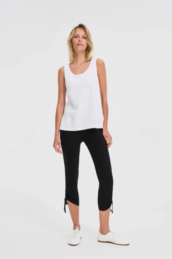 Marisse Marisse Black Cotton Leggings