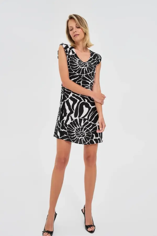 Marisse Marisse Black Viscose Dress