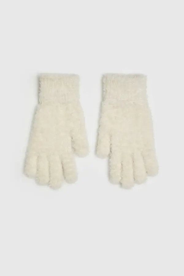 Marisse Marisse Fur Sand Gloves
