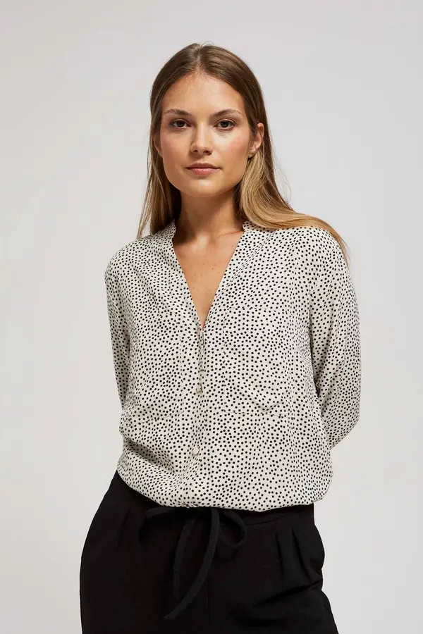 Marisse Marisse Polka-Dot Shirt