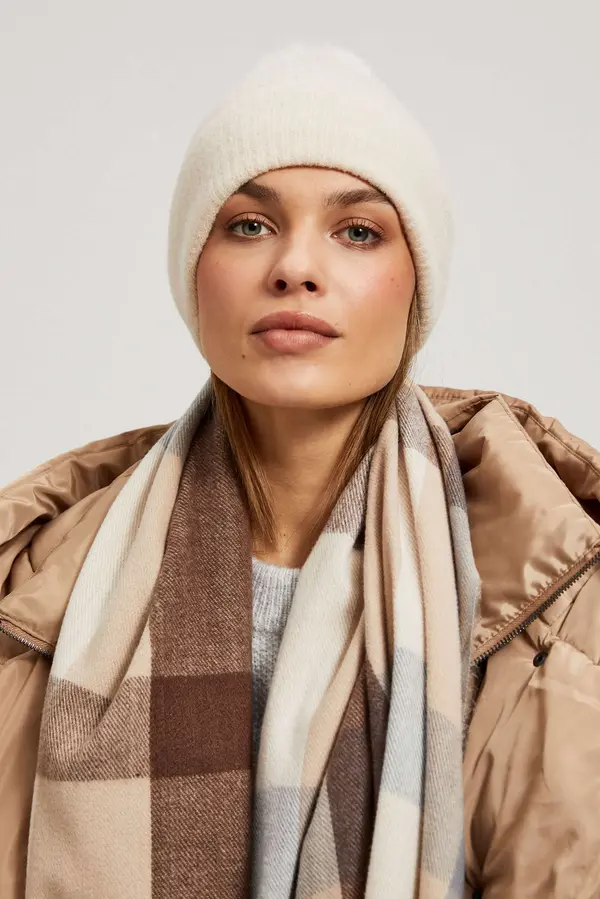 Marisse Marisse Powder Pink Pompom Hat