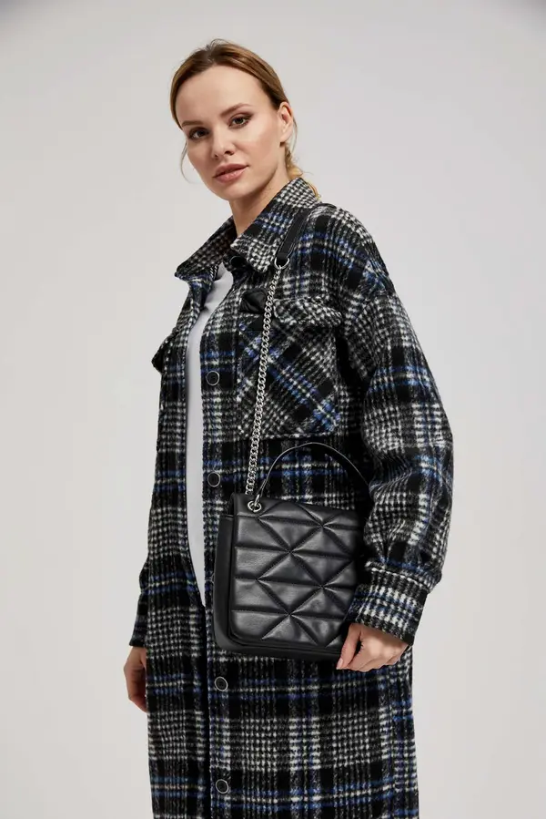 Marisse Marisse Quilted Bag With Adjustable Handle, Black