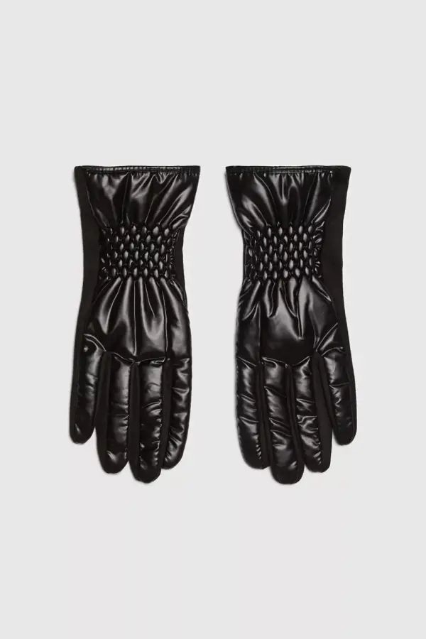 Marisse Marisse Quilted Gloves Black