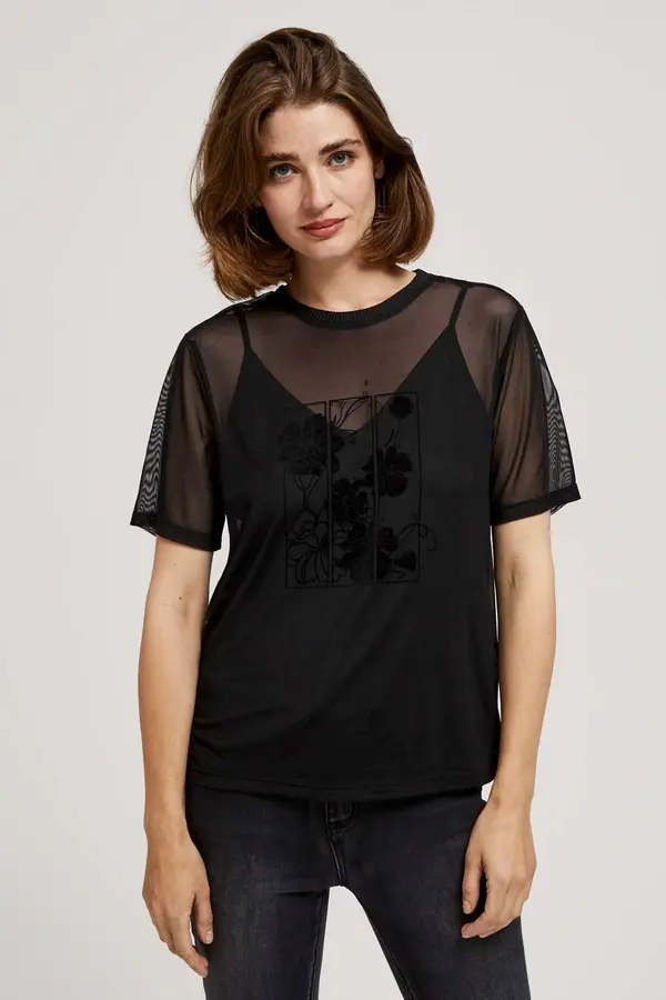 Marisse Marisse Short-Sleeved Blouse