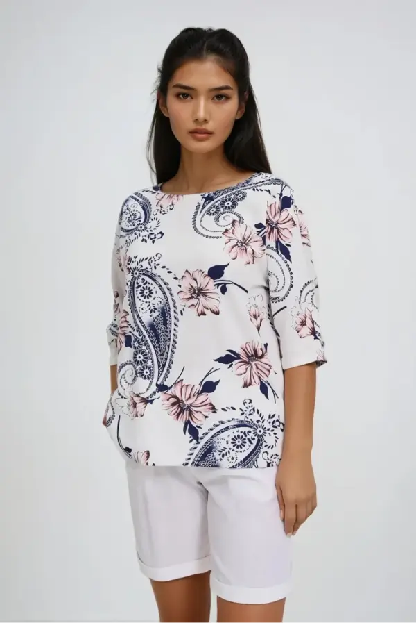 Marisse Marisse White Viscose Shirt