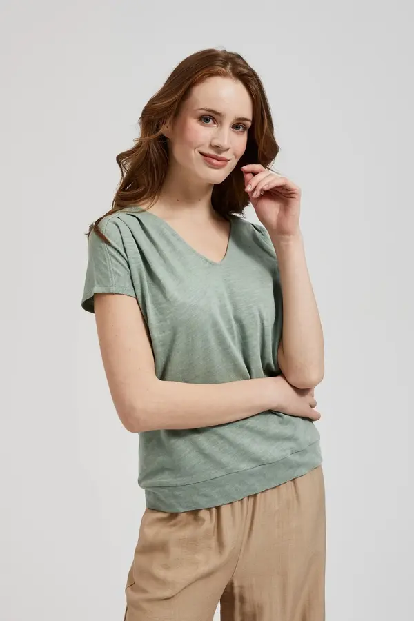 Marisse Marisse Women's Blouse L-Ts-4351 Olive
