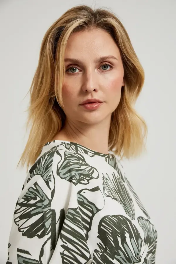 Marisse Marisse Women's Blouse L-Ts-4409 D.Brown