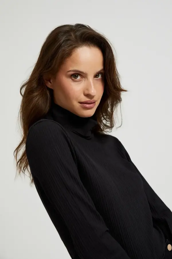 Marisse Marisse Women's Blouse Z-Ts-4514 Black