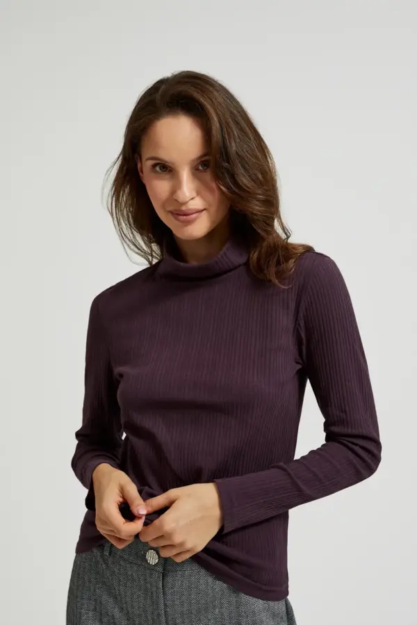 Marisse Marisse Women's Blouse Z-Ts-4514 D.Violet