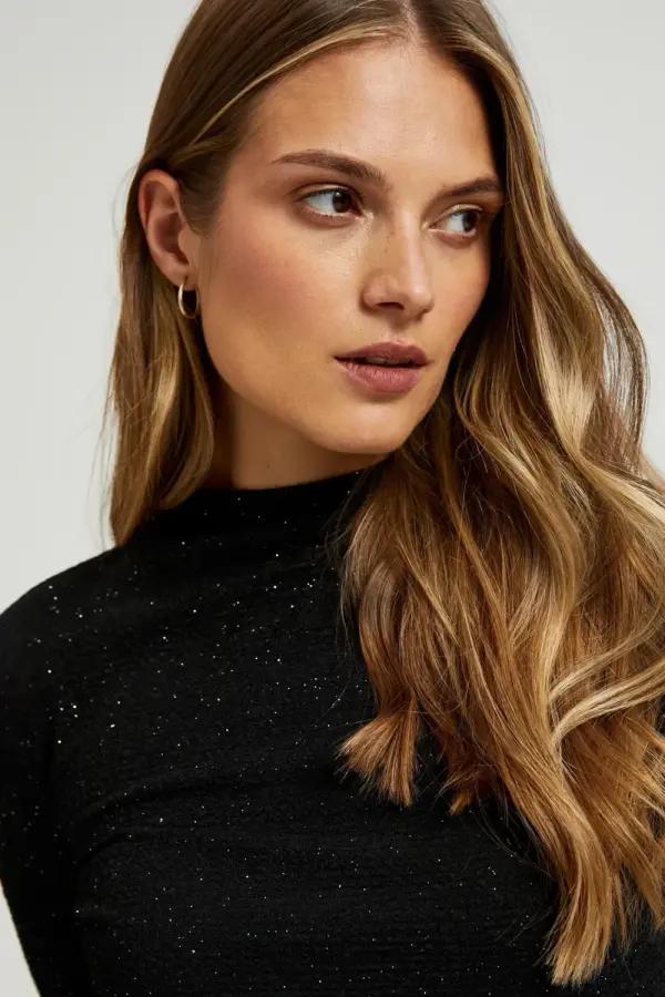 Marisse Marisse Women's Blouse Z-Ts-4522 Black