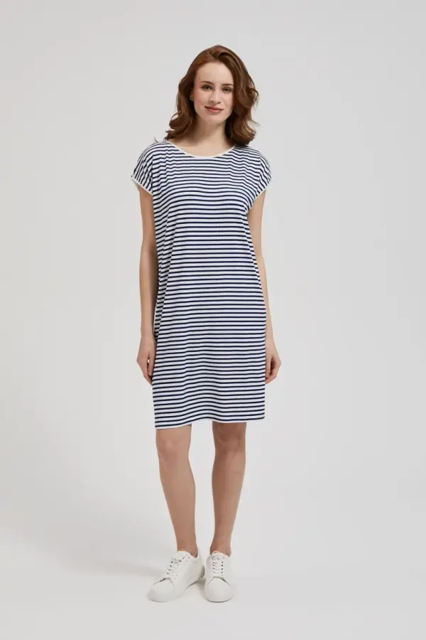 Marisse Marisse Women's Dress L-Su-4360 White_Navy