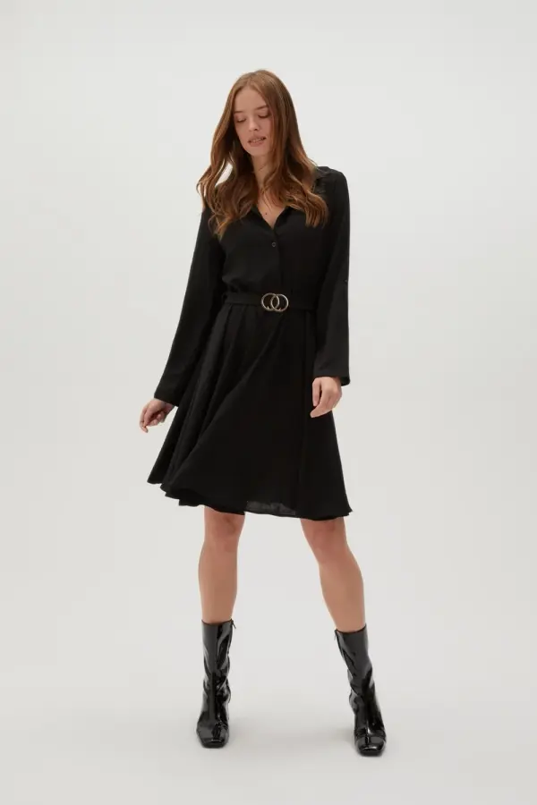 Marisse Marisse Women's Dress L-Su-4607 Black