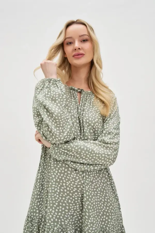 Marisse Marisse Women's Dress L-Su-4608 Olive