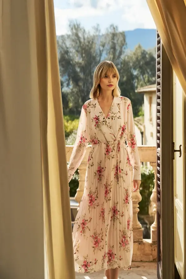 Marisse Marisse Women's Dress L-Su-4616 Pink