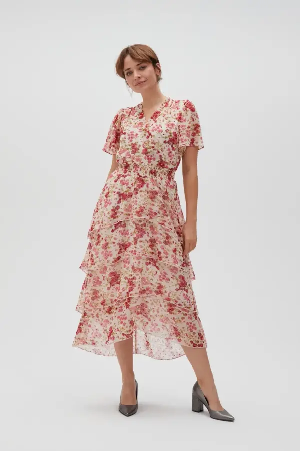 Marisse Marisse Women's Dress L-Su-4628 Off White