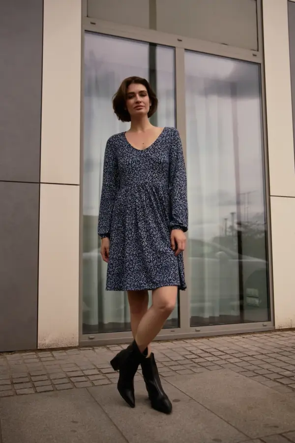 Marisse Marisse WOMEN'S DRESS Z-SU-4803 NAVY