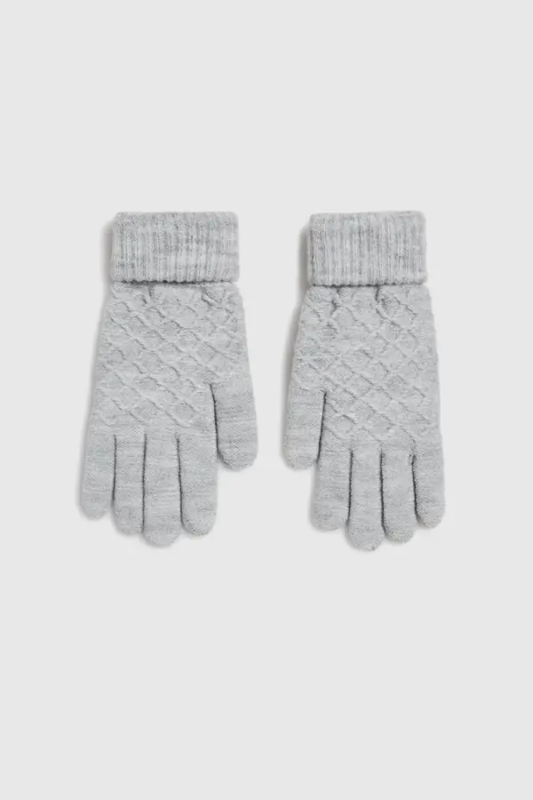Marisse Marisse Women's Gloves Z-Re-4502 Grey Mel