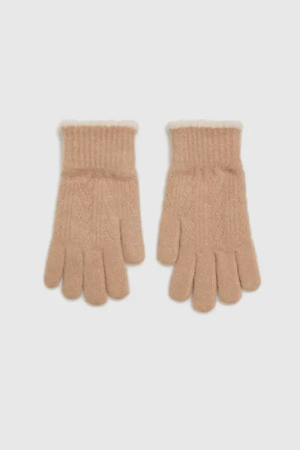 Marisse Marisse Women's Gloves Z-Re-4510 L.Beige