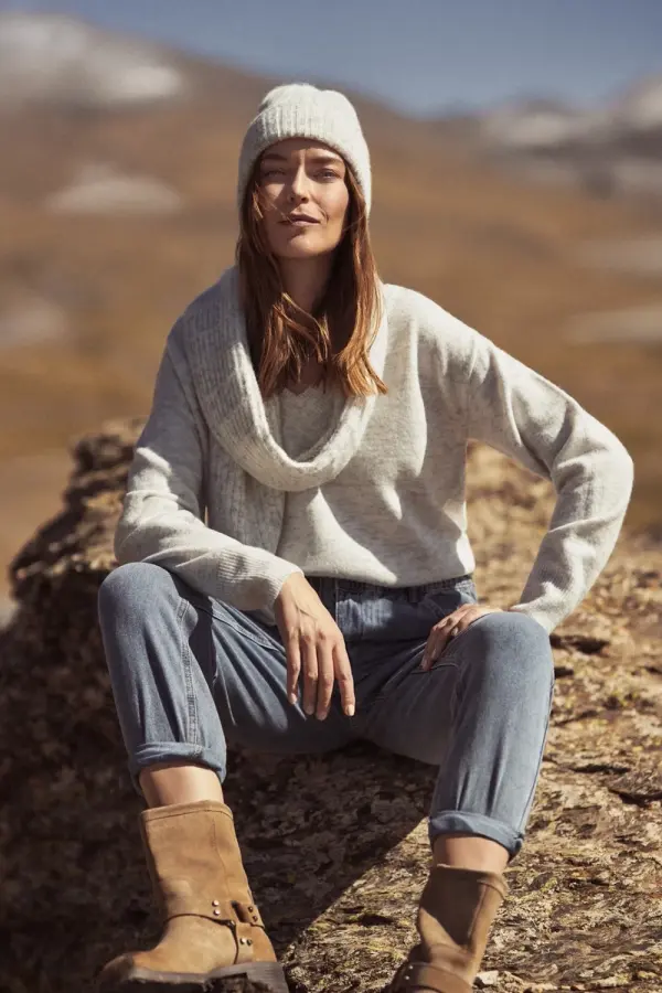 Marisse Marisse Women's Hat Z-Cz-4527 Grey Mel