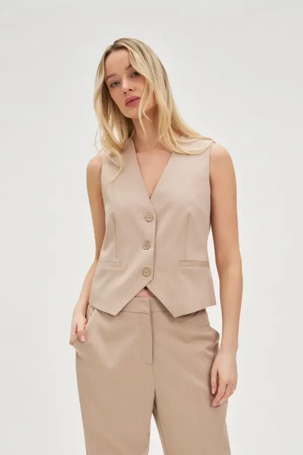 Marisse Marisse Women's Jacket L-Ka-4614 L.Beige