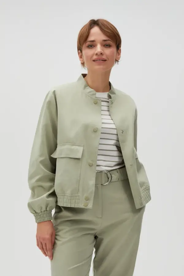Marisse Marisse Women's Jacket L-Ku-4600 Olive