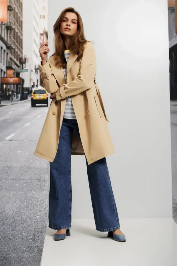 Marisse Marisse Women's Jacket L-Ku-4603 Beige