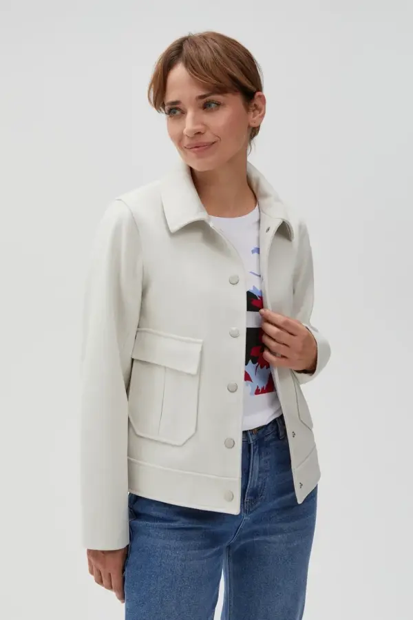 Marisse Marisse Women's Jacket L-Ku-4607 L.Beige Mel