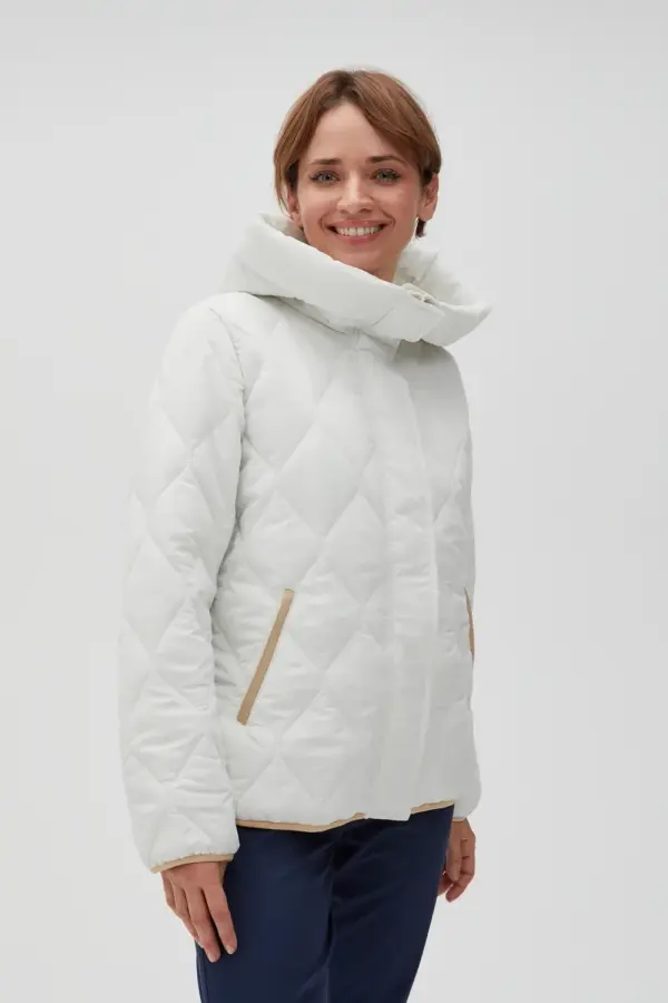 Marisse Marisse Women's Jacket L-Ku-4608 Off White