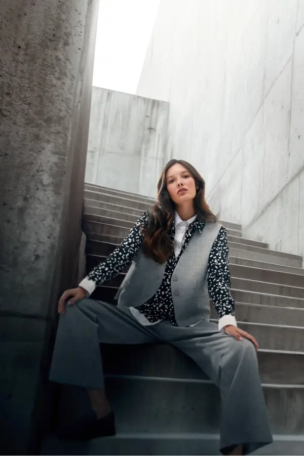 Marisse Marisse Women's Jacket Z-Ka-4504 Grey