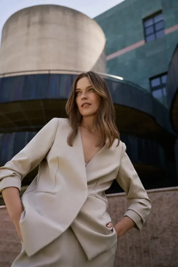 Marisse Marisse Women's Jacket Z-Mr-4507 Beige