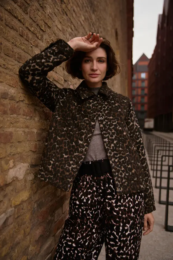 Marisse Marisse WOMEN'S JACKETS Z-KU-4808 BROWN