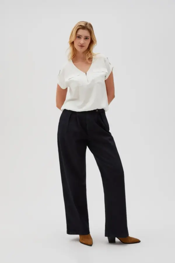 Marisse Marisse Women's Jeans L-Je-4615 D.Navy