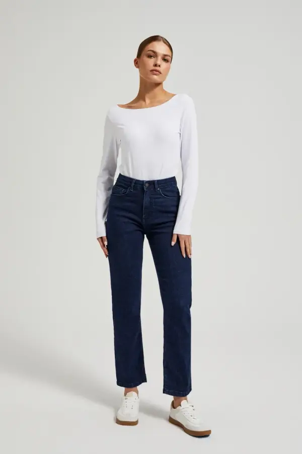 Marisse Marisse Women's Jeans Z-Je-4506 Dark Navy