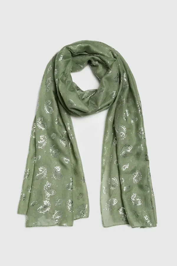 Marisse Marisse Women's Scarf L-Sz-4601 Olive