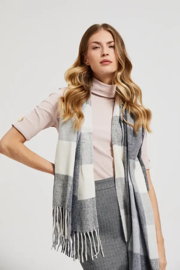 Marisse Marisse Women's Scarf Z-Sz-4500 Grey