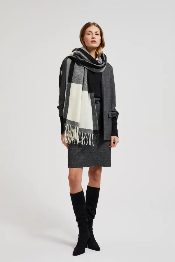 Marisse Marisse Women's Scarf Z-Sz-4510 Black