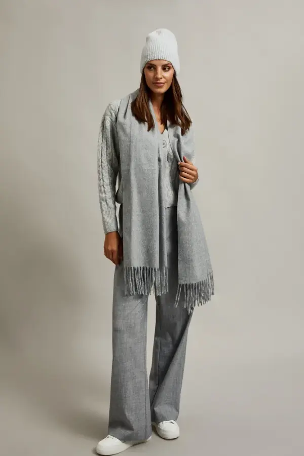 Marisse Marisse Women's Scarf Z-Sz-4511 L.Grey