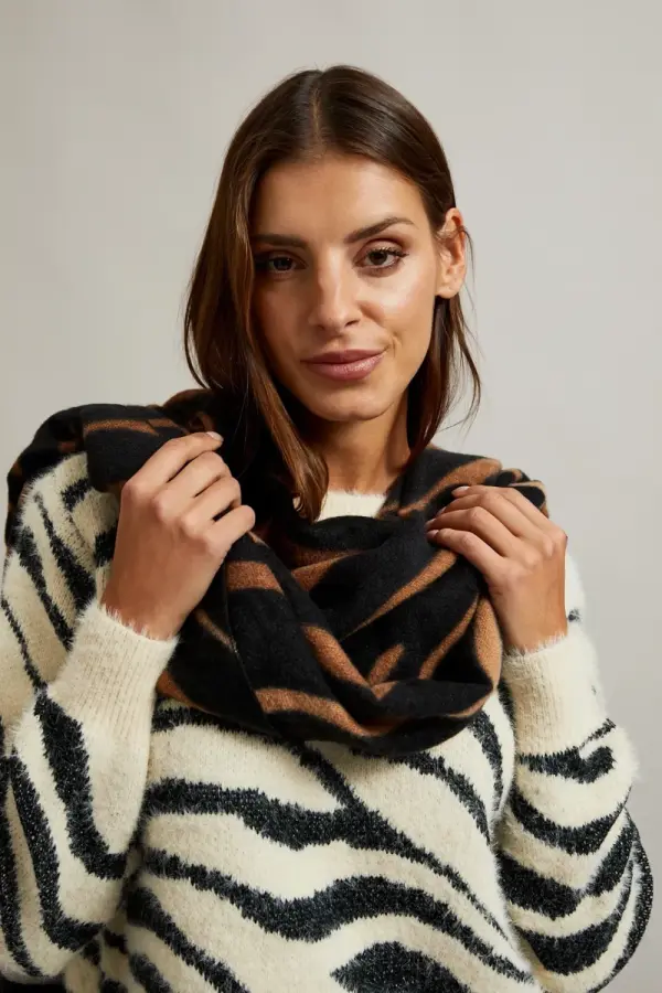 Marisse Marisse Women's Scarf Z-Sz-4513 Coffee