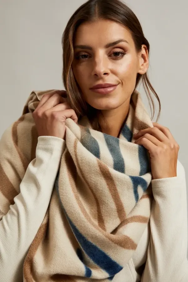 Marisse Marisse Women's Scarf Z-Sz-4513 L.Beige