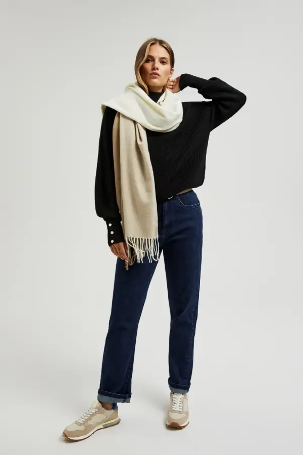 Marisse Marisse Women's Scarf Z-Sz-4520 Beige