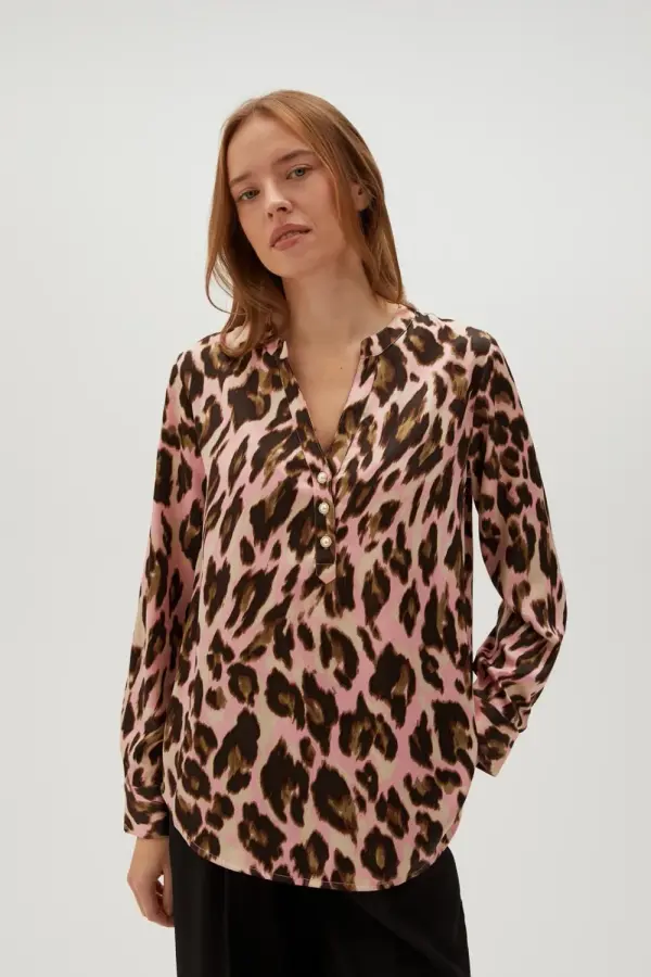 Marisse Marisse Women's Shirt L-Ko-4603 Pink